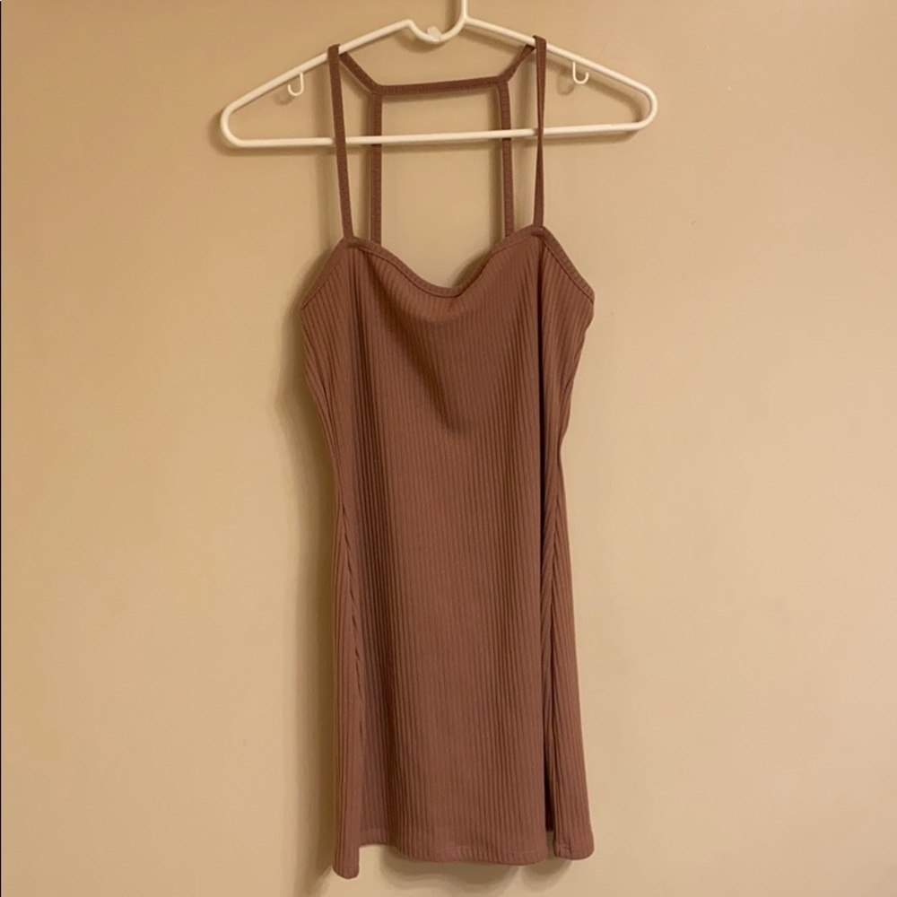 Ribbed bodycon dress